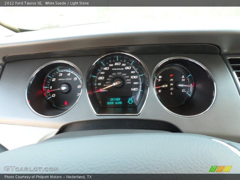  2012 Taurus SE SE Gauges