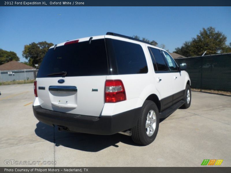 Oxford White / Stone 2012 Ford Expedition XL