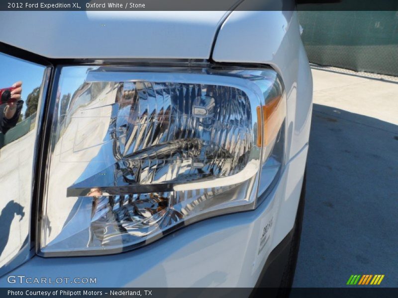 Oxford White / Stone 2012 Ford Expedition XL