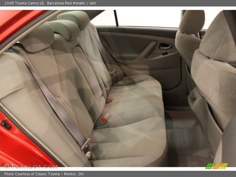 Barcelona Red Metallic / Ash 2008 Toyota Camry LE