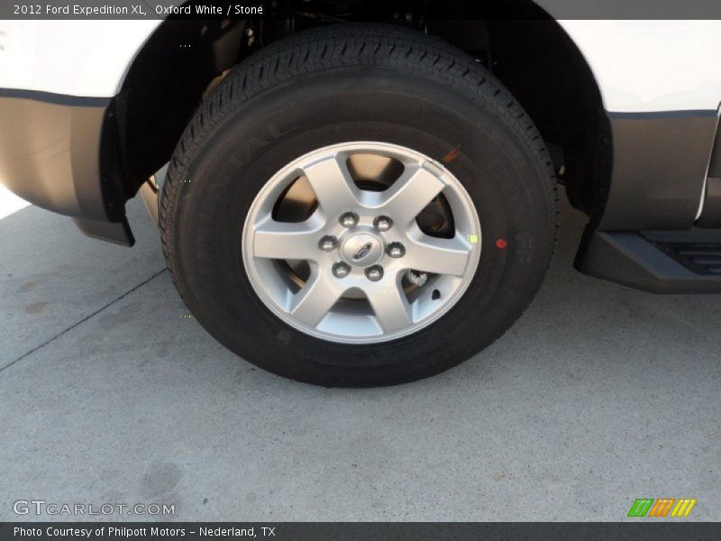 Oxford White / Stone 2012 Ford Expedition XL