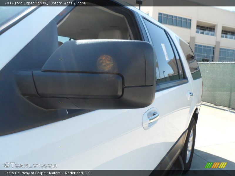 Oxford White / Stone 2012 Ford Expedition XL