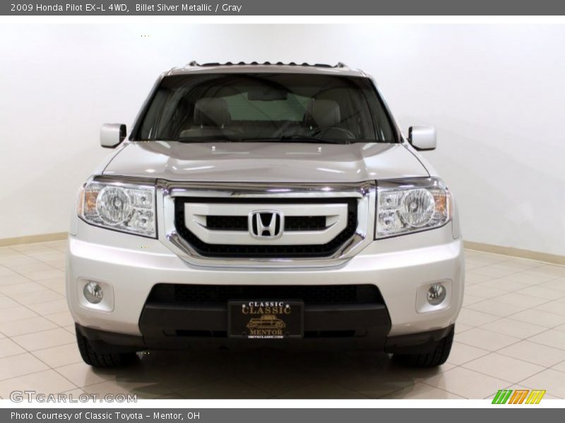 Billet Silver Metallic / Gray 2009 Honda Pilot EX-L 4WD