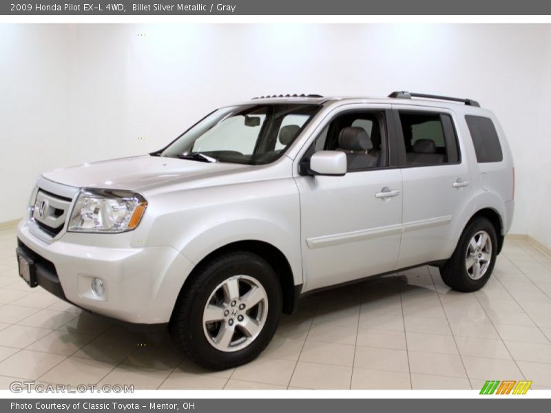 Billet Silver Metallic / Gray 2009 Honda Pilot EX-L 4WD