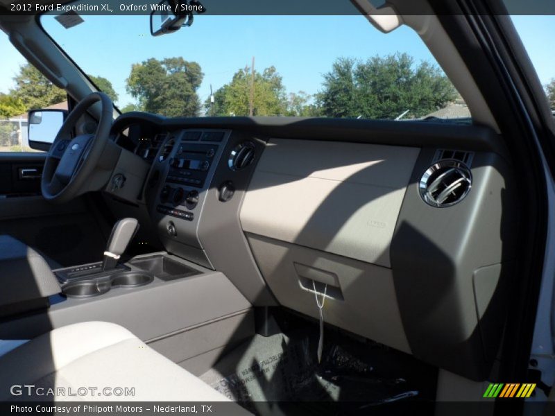 Oxford White / Stone 2012 Ford Expedition XL
