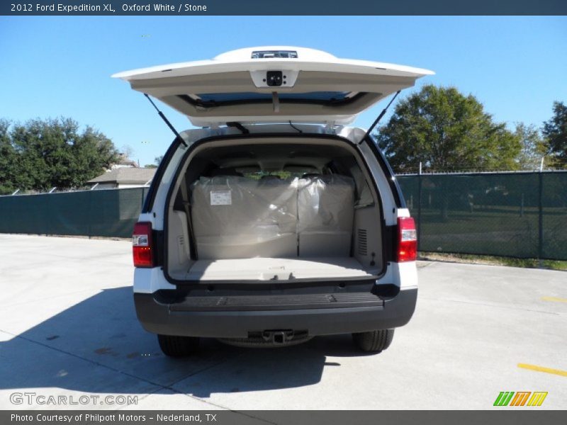 Oxford White / Stone 2012 Ford Expedition XL