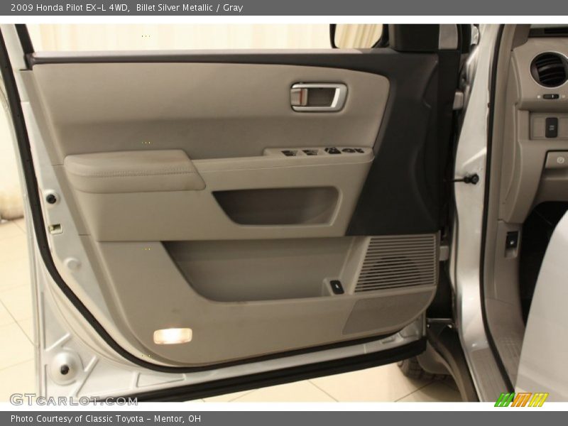 Billet Silver Metallic / Gray 2009 Honda Pilot EX-L 4WD