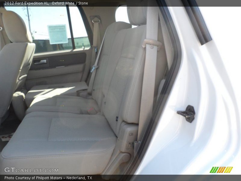 Oxford White / Stone 2012 Ford Expedition XL