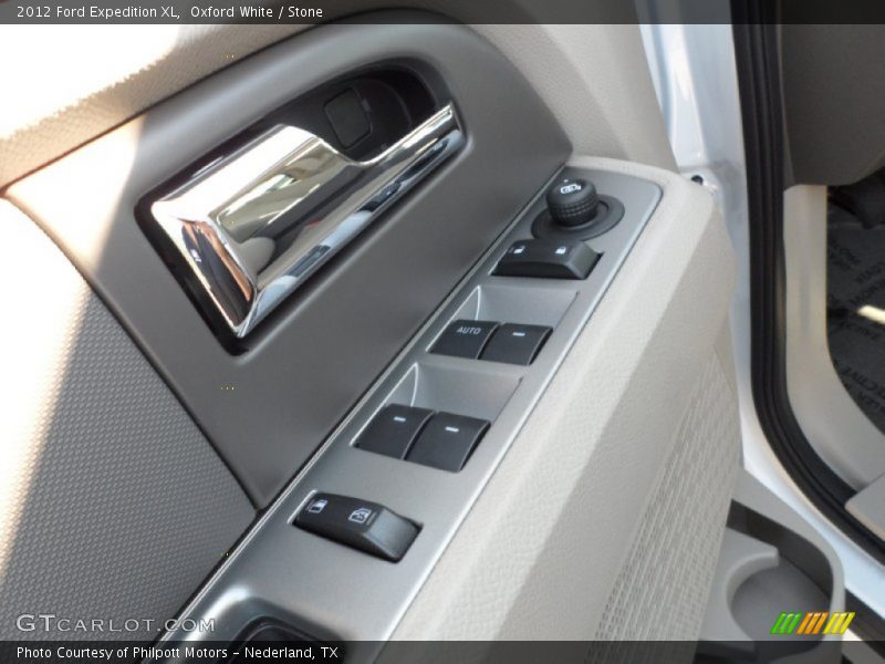 Oxford White / Stone 2012 Ford Expedition XL