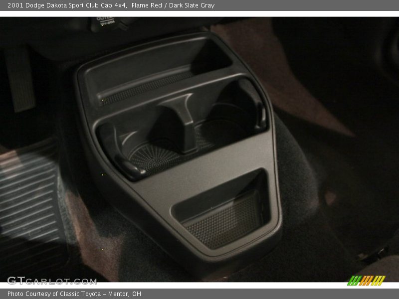 Flame Red / Dark Slate Gray 2001 Dodge Dakota Sport Club Cab 4x4