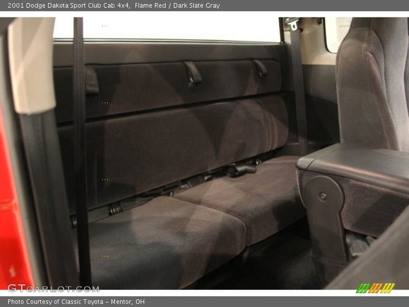 Flame Red / Dark Slate Gray 2001 Dodge Dakota Sport Club Cab 4x4