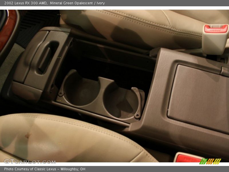 Mineral Green Opalescent / Ivory 2002 Lexus RX 300 AWD