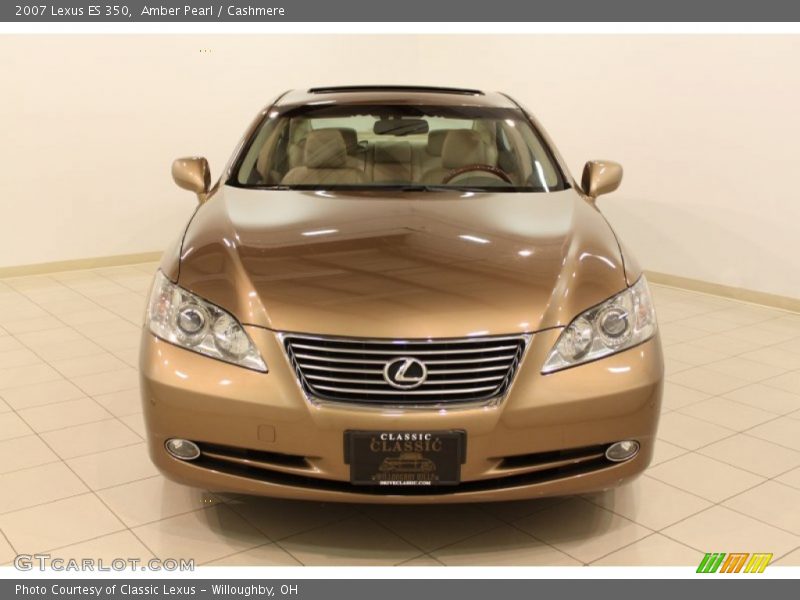 Amber Pearl / Cashmere 2007 Lexus ES 350