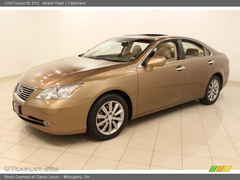 Amber Pearl / Cashmere 2007 Lexus ES 350