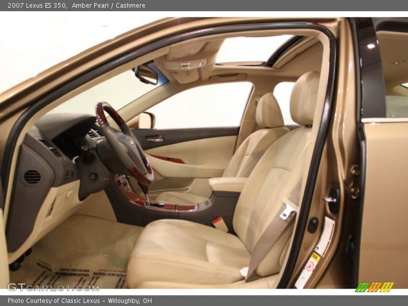 Amber Pearl / Cashmere 2007 Lexus ES 350