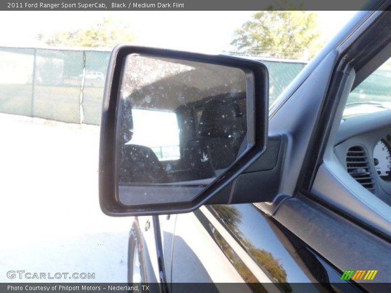 Black / Medium Dark Flint 2011 Ford Ranger Sport SuperCab