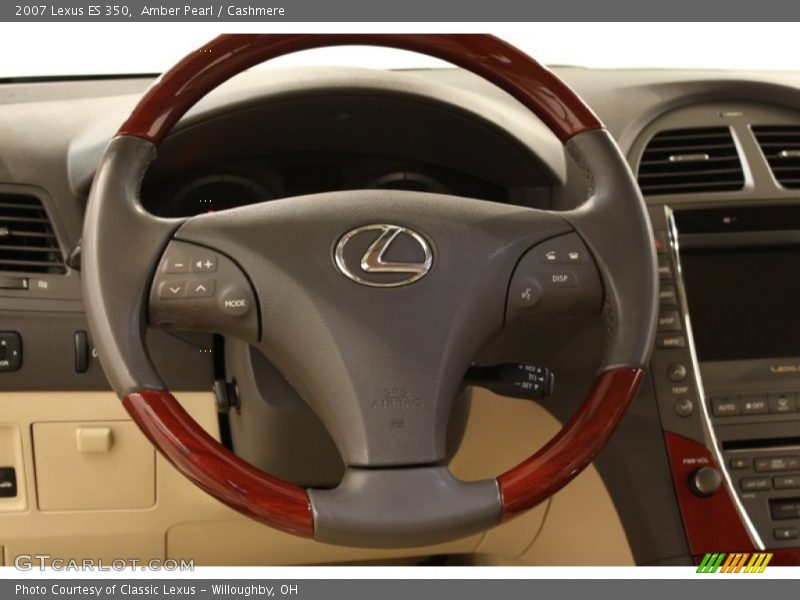 Amber Pearl / Cashmere 2007 Lexus ES 350