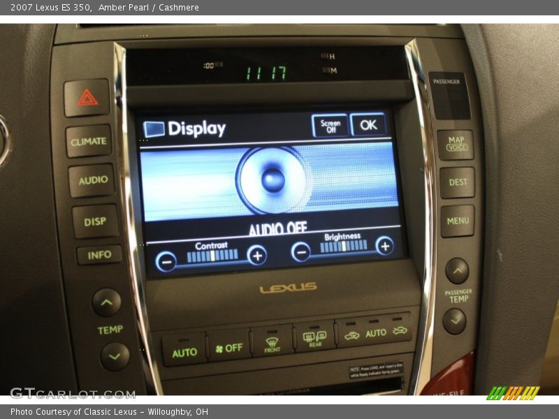 Amber Pearl / Cashmere 2007 Lexus ES 350
