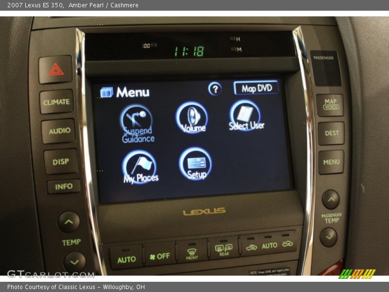 Amber Pearl / Cashmere 2007 Lexus ES 350