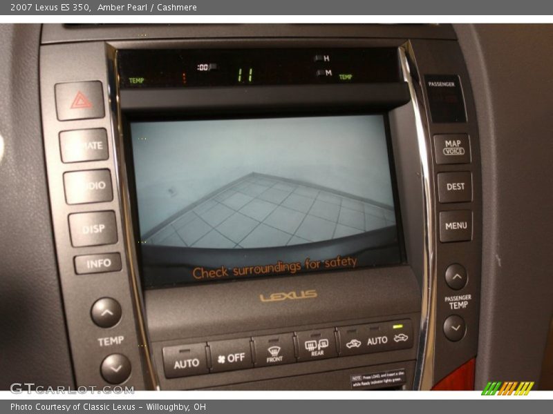Amber Pearl / Cashmere 2007 Lexus ES 350