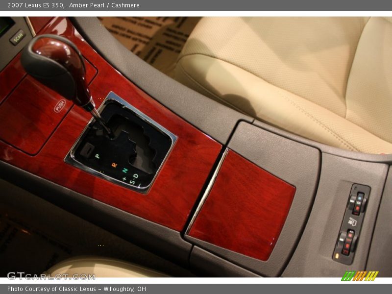 Amber Pearl / Cashmere 2007 Lexus ES 350