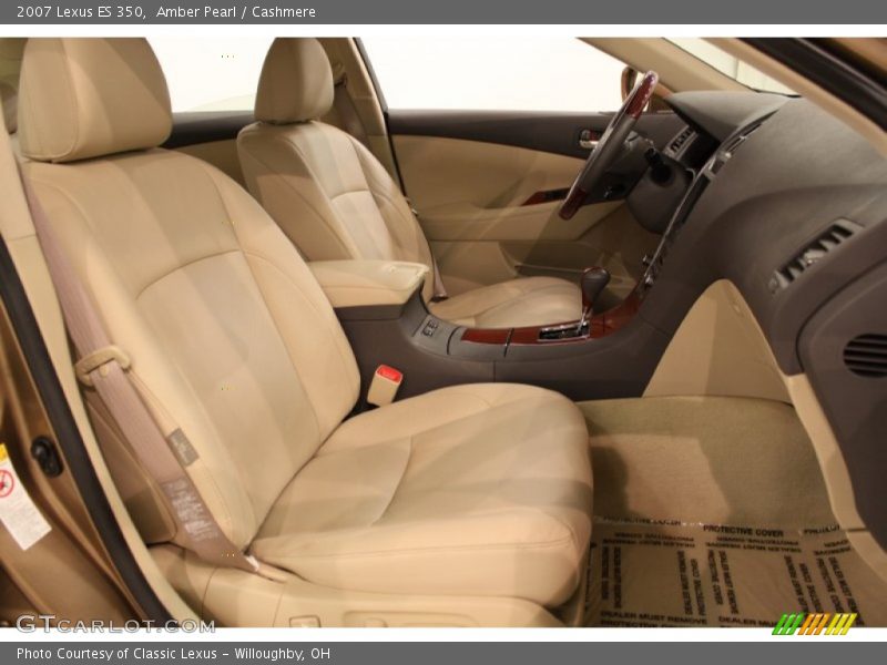 Amber Pearl / Cashmere 2007 Lexus ES 350
