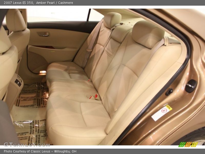 Amber Pearl / Cashmere 2007 Lexus ES 350