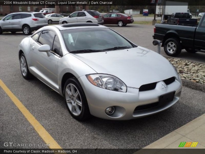 Liquid Silver Metallic / Dark Charcoal 2006 Mitsubishi Eclipse GT Coupe