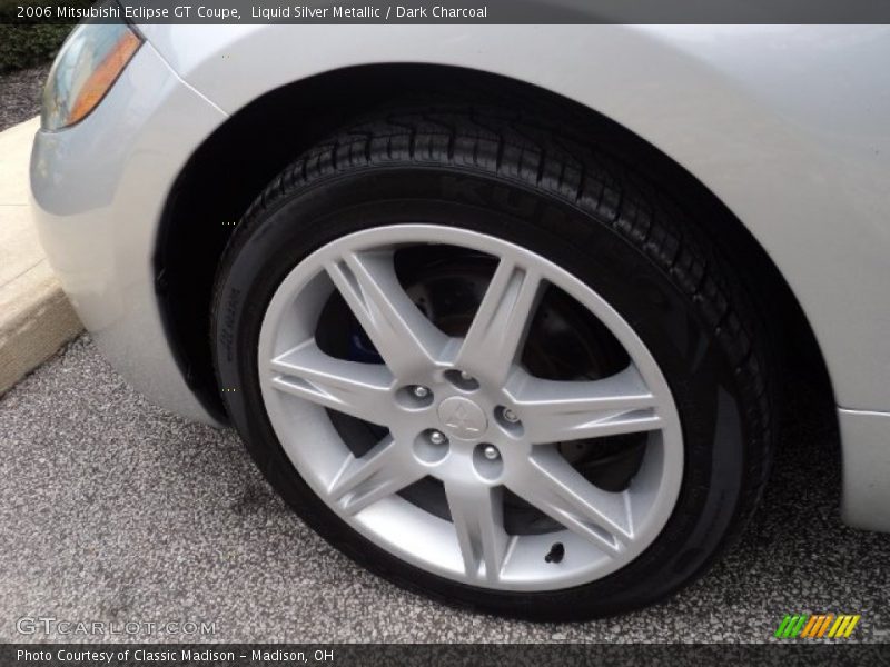 Liquid Silver Metallic / Dark Charcoal 2006 Mitsubishi Eclipse GT Coupe