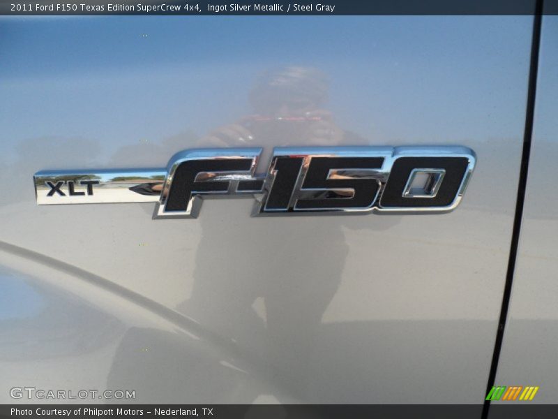 Ingot Silver Metallic / Steel Gray 2011 Ford F150 Texas Edition SuperCrew 4x4