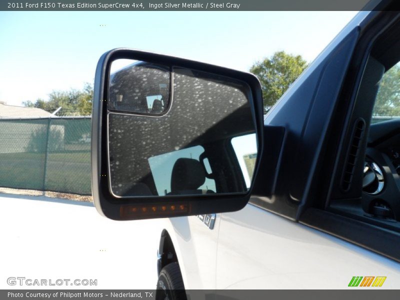 Ingot Silver Metallic / Steel Gray 2011 Ford F150 Texas Edition SuperCrew 4x4