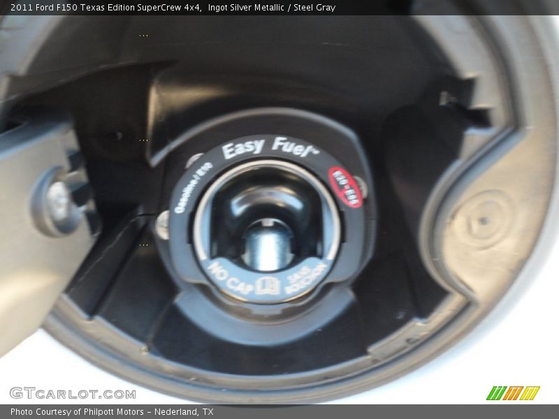 Ingot Silver Metallic / Steel Gray 2011 Ford F150 Texas Edition SuperCrew 4x4