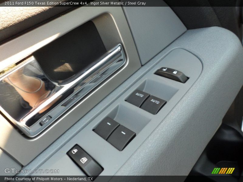 Ingot Silver Metallic / Steel Gray 2011 Ford F150 Texas Edition SuperCrew 4x4