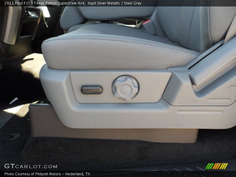 Ingot Silver Metallic / Steel Gray 2011 Ford F150 Texas Edition SuperCrew 4x4