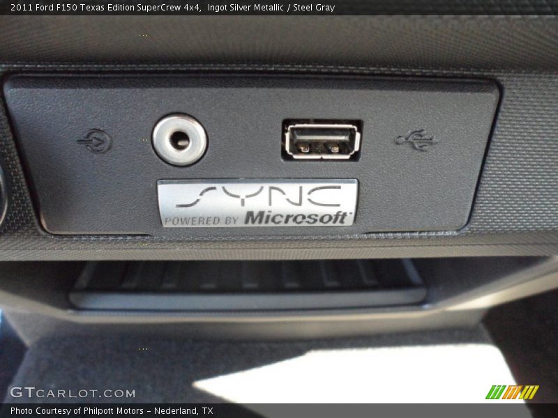 Ingot Silver Metallic / Steel Gray 2011 Ford F150 Texas Edition SuperCrew 4x4