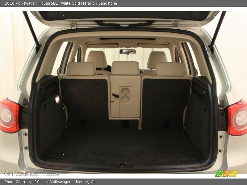 White Gold Metallic / Sandstone 2010 Volkswagen Tiguan SEL