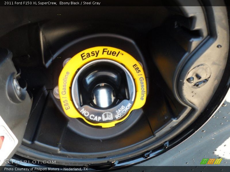 Ebony Black / Steel Gray 2011 Ford F150 XL SuperCrew
