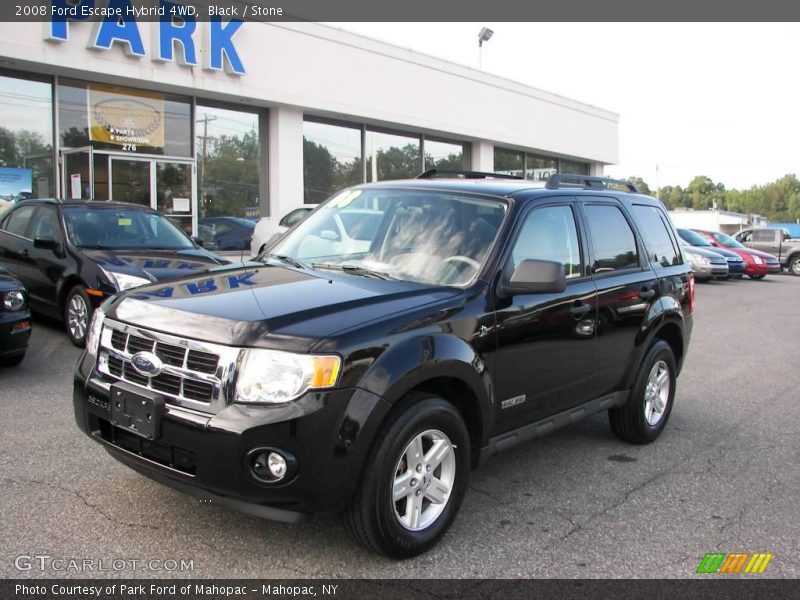 Black / Stone 2008 Ford Escape Hybrid 4WD