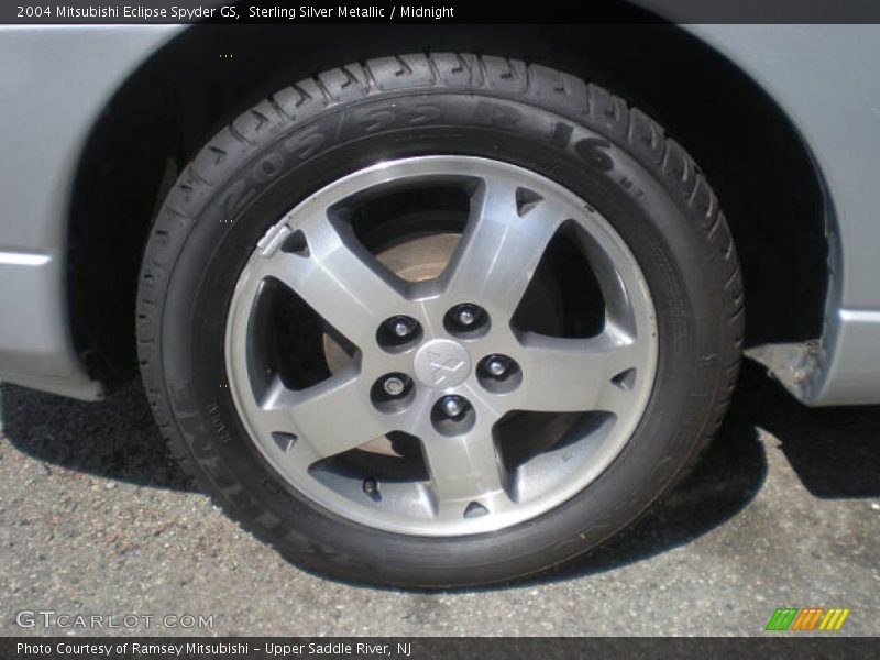Sterling Silver Metallic / Midnight 2004 Mitsubishi Eclipse Spyder GS