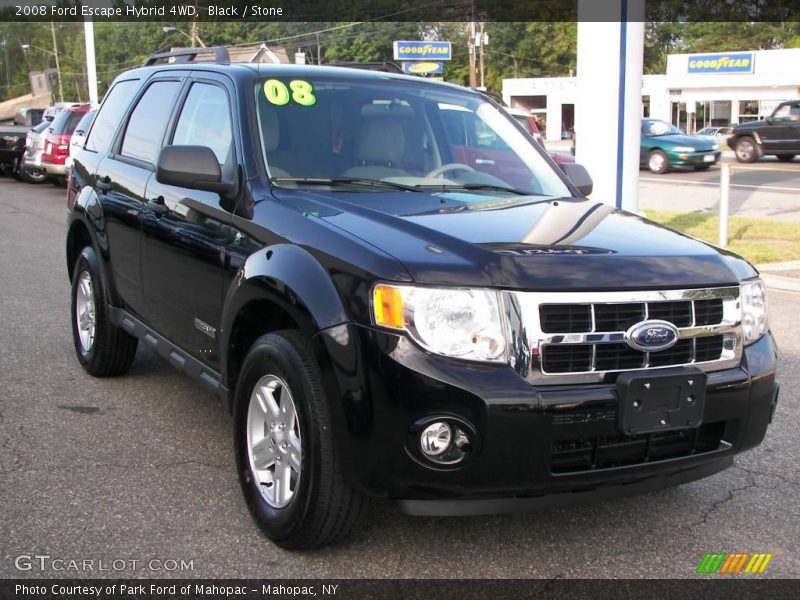Black / Stone 2008 Ford Escape Hybrid 4WD