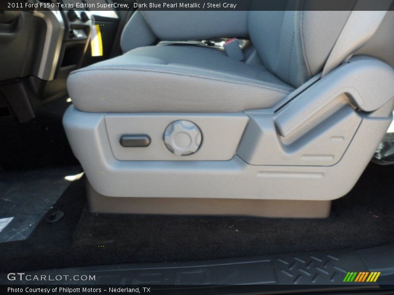 Dark Blue Pearl Metallic / Steel Gray 2011 Ford F150 Texas Edition SuperCrew