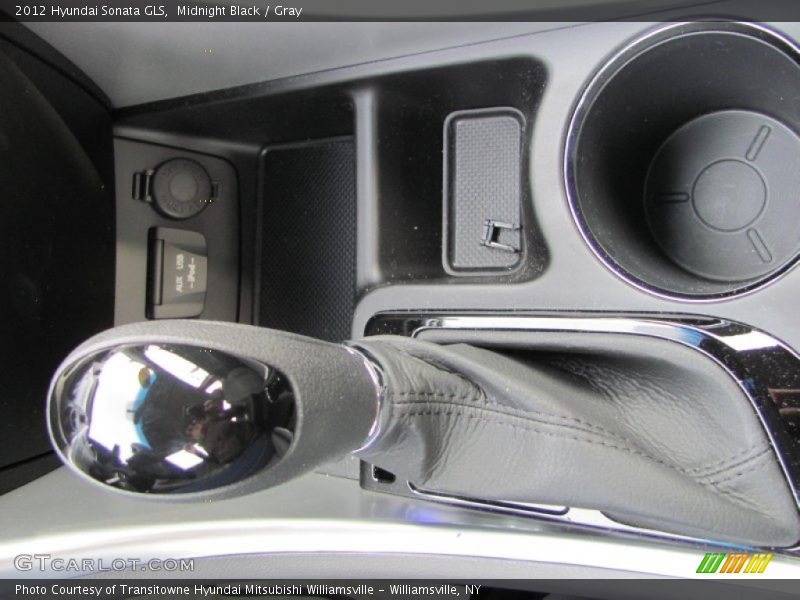 Midnight Black / Gray 2012 Hyundai Sonata GLS
