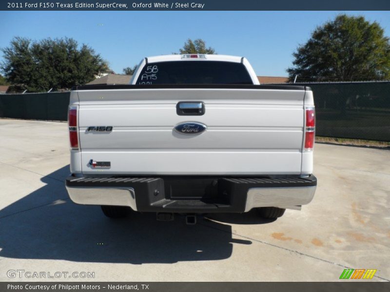 Oxford White / Steel Gray 2011 Ford F150 Texas Edition SuperCrew