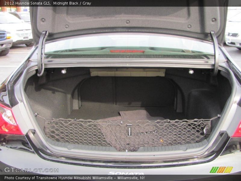 Midnight Black / Gray 2012 Hyundai Sonata GLS