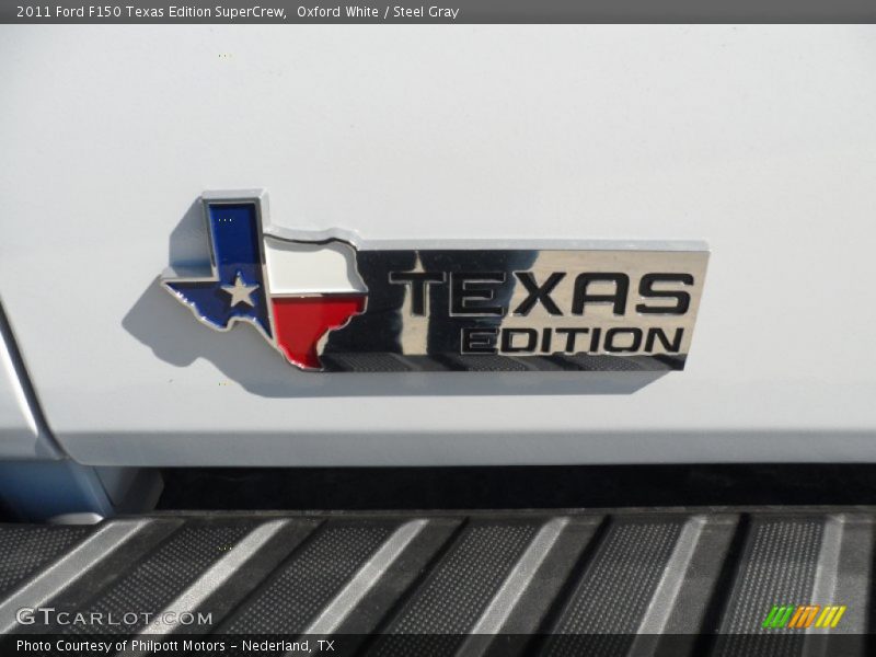 Oxford White / Steel Gray 2011 Ford F150 Texas Edition SuperCrew