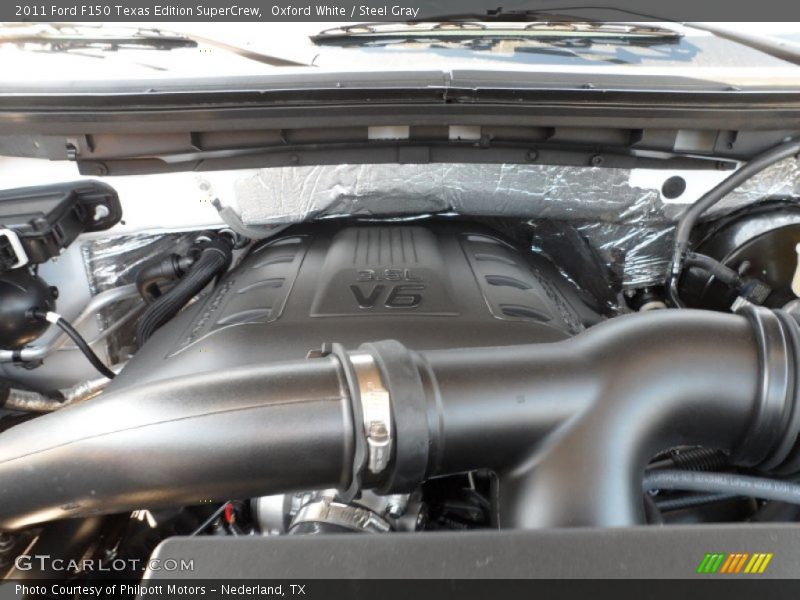 Oxford White / Steel Gray 2011 Ford F150 Texas Edition SuperCrew