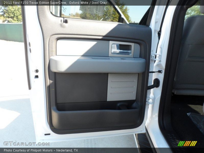 Oxford White / Steel Gray 2011 Ford F150 Texas Edition SuperCrew