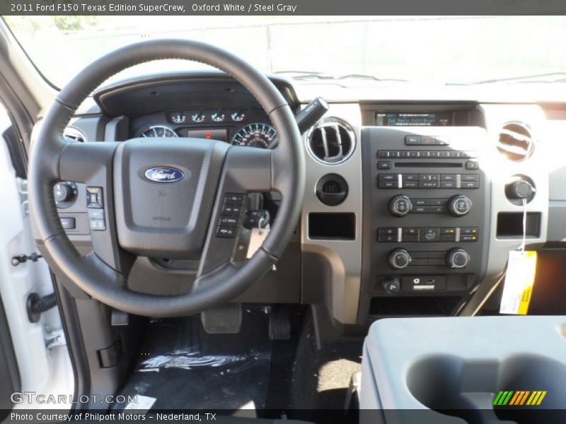 Oxford White / Steel Gray 2011 Ford F150 Texas Edition SuperCrew
