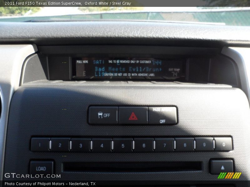 Oxford White / Steel Gray 2011 Ford F150 Texas Edition SuperCrew