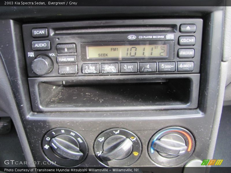 Audio System of 2003 Spectra Sedan